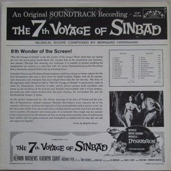 The 7th Voyage of Sinbad Soundtrack (Bernard Herrmann) - CD Back cover