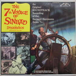 The 7th Voyage of Sinbad Soundtrack (Bernard Herrmann) - CD cover