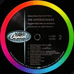 The Untouchables Soundtrack (Nelson Riddle) - cd-inlay