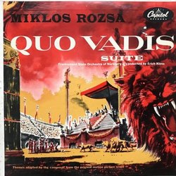 Quo Vadis Soundtrack (Mikls Rzsa) - CD cover