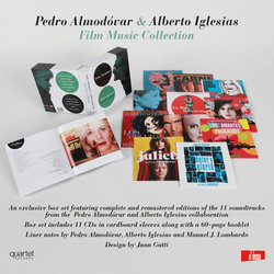 Pedro Almodvar & Alberto Iglesias: Film Music Collection Soundtrack (Alberto Iglesias) - cd-inlay