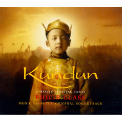 Kundun Soundtrack (Philip Glass) - CD cover