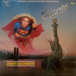 Supergirl Soundtrack (Jerry Goldsmith) - CD cover