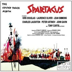 Spartacus Soundtrack (Alex North) - CD cover