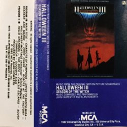 Halloween III: Season of the Witch Soundtrack (John Carpenter, Alan Howarth) - CD cover