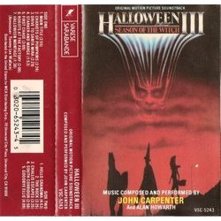 Halloween III: Season of the Witch Soundtrack (John Carpenter, Alan Howarth) - CD cover