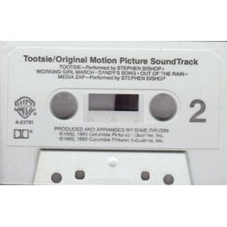 Tootsie Soundtrack (Stephen Bishop, Dave Grusin) - cd-inlay