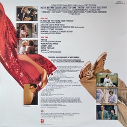 Tootsie Soundtrack (Stephen Bishop, Dave Grusin) - CD Back cover