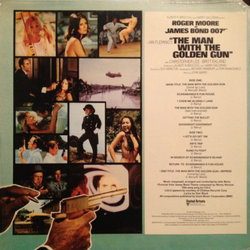 The Man With the Golden Gun Soundtrack (John Barry) - CD Back cover