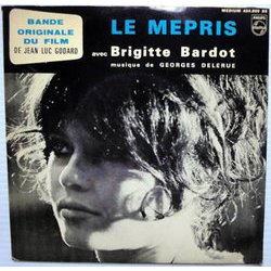 Le Mpris Soundtrack (Georges Delerue) - CD cover