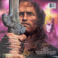 Conan the Barbarian Soundtrack (Basil Poledouris) - CD Back cover