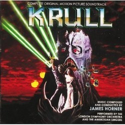 Krull Soundtrack (James Horner) - CD cover