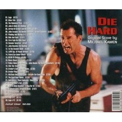 Die Hard Soundtrack (Michael Kamen) - CD Back cover