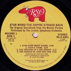 Star Wars: The Empire Strikes Back Soundtrack (John Williams) - cd-inlay