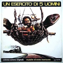 Un Esercito Di 5 Uomini Soundtrack (Ennio Morricone) - CD cover