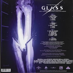 Eastrail 177 Trilogy / Unbreakable / Split / Glass Soundtrack (James Newton Howard, West Dylan Thordson) - CD Back cover