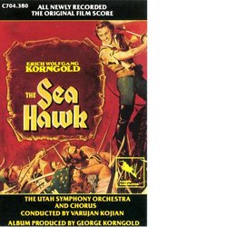 The Sea Hawk Soundtrack (Erich Wolfgang Korngold) - CD cover