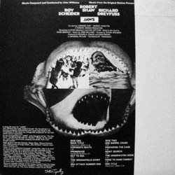 Jaws Soundtrack (John Williams) - CD Back cover