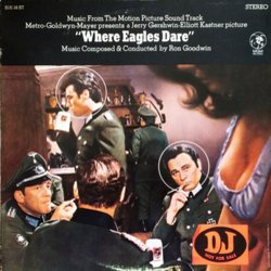 Where Eagles Dare Soundtrack (Ron Goodwin) - CD cover