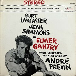 Elmer Gantry Soundtrack (Andr Previn) - CD cover