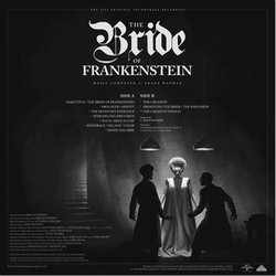 The Bride of Frankenstein Soundtrack (Franz Waxman) - CD Back cover