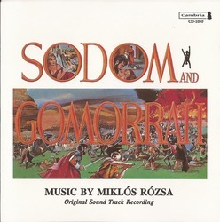 Sodom and Gomorrah Soundtrack (Mikls Rzsa) - CD cover