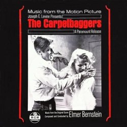 The Carpetbaggers Soundtrack (Elmer Bernstein) - CD cover