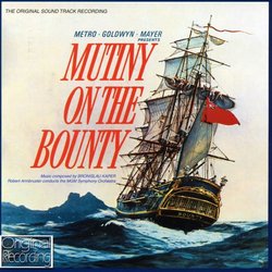 Mutiny on the Bounty Soundtrack (Bronislau Kaper) - CD cover