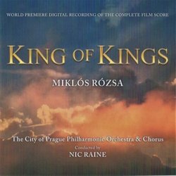 King of Kings Soundtrack (Mikls Rzsa) - CD cover