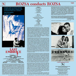 Last Embrace / Lydia Soundtrack (Mikls Rzsa) - CD Back cover