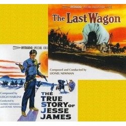 The True Story Of Jesse James / The Last Wagon Soundtrack (Lionel Newman) - CD cover