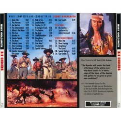 Rio Conchos Soundtrack (Jerry Goldsmith) - CD Back cover