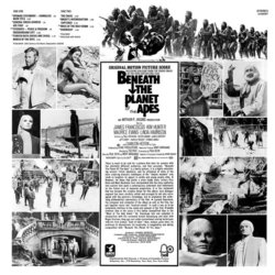 Beneath the Planet of the Apes Soundtrack (Leonard Rosenman) - CD Back cover