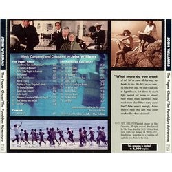 The Poseidon Adventure / The Paper Chase Soundtrack (John Williams) - CD Back cover