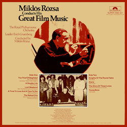 Mikls Rzsa Conducts His Great Film Music Soundtrack (Mikls Rzsa) - CD Back cover