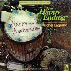 The Happy Ending Soundtrack (Michel Legrand) - CD cover