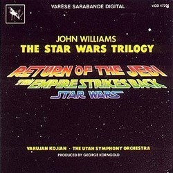 The Star Wars Trilogy Soundtrack (John Williams) - CD cover