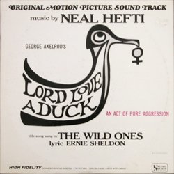 Lord Love a Duck Soundtrack (Neal Hefti, The Wild Ones) - CD cover