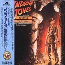 Indiana Jones and the Temple of Doom Soundtrack (John Williams) - CD cover