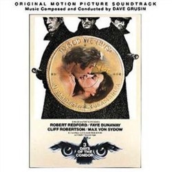 3 Days of the Condor Soundtrack (Dave Grusin) - CD cover