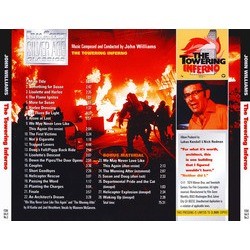 The Towering Inferno Soundtrack (John Williams) - CD Back cover