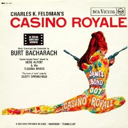 Casino Royale Soundtrack (Herb Alpert and the Tijuana Brass, Burt Bacharach, Dusty Springfield) - CD cover