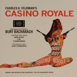 Casino Royale Soundtrack (Herb Alpert and the Tijuana Brass, Burt Bacharach, Dusty Springfield) - CD cover