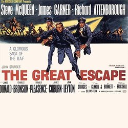 The Great Escape Soundtrack (Elmer Bernstein) - CD cover