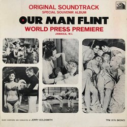 Our Man Flint Soundtrack (Jerry Goldsmith) - CD Back cover