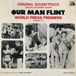 Our Man Flint Soundtrack (Jerry Goldsmith) - CD cover