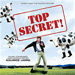 Top Secret! Soundtrack (Maurice Jarre) - CD cover