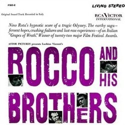 Rocco E I Suoi Fratelli Soundtrack (Nino Rota) - CD cover