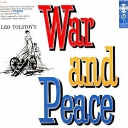 War and Peace Soundtrack (Nino Rota) - CD cover