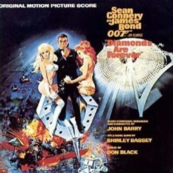 Diamonds Are Forever Soundtrack (John Barry) - CD cover